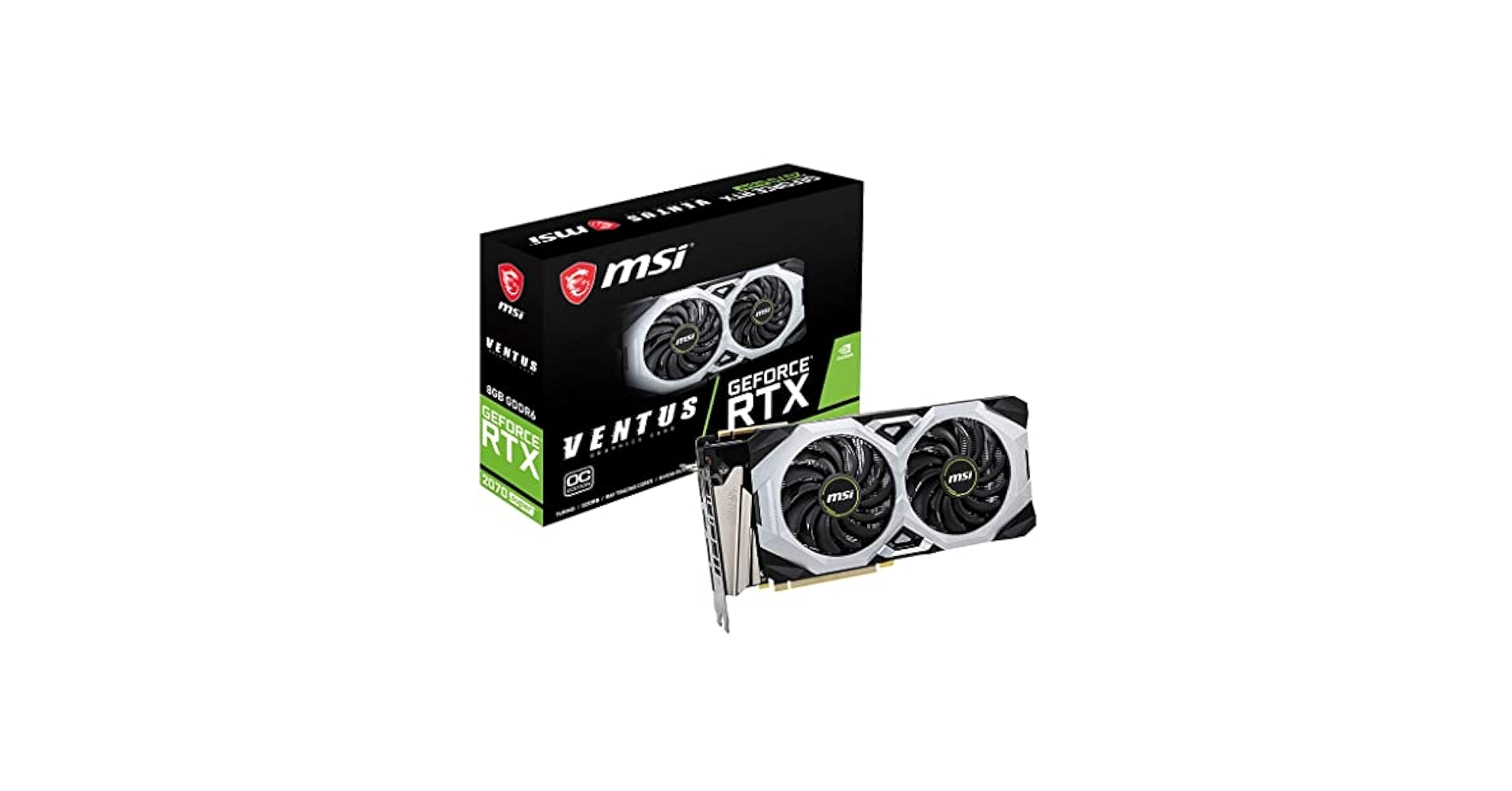 Amazon.com: MSI Gaming GeForce RTX 2070 Super 8GB GDRR6 256